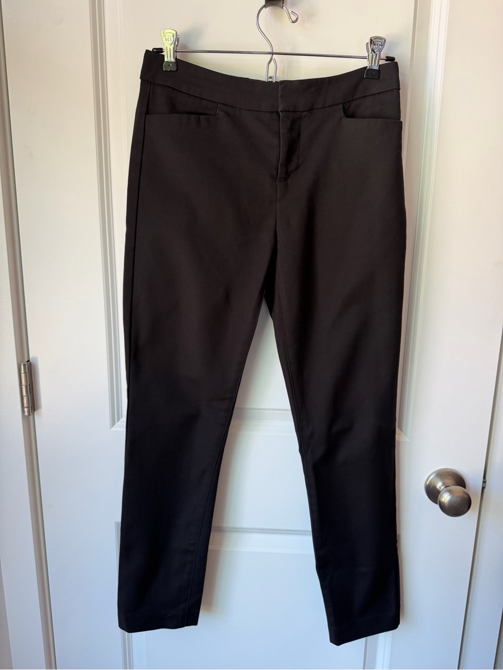 Saks Fifth Avenue Black Straight Leg Pants
